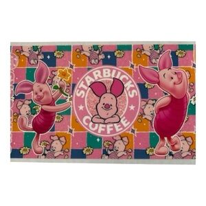 Piglet Starbucks Cup Decal